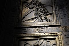 41 Cuba - Havana Centro - Capitolio - Capitolio door with bas-relief images by Angelo Zanelli.JPG